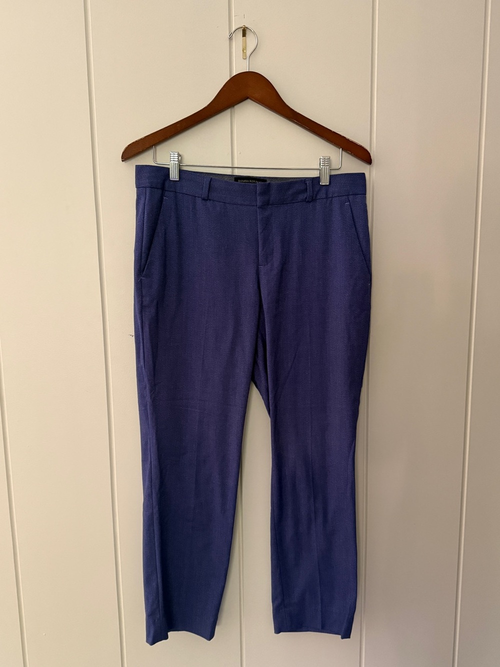 Banana Republic Avery Blue/Purple Ankle Pants